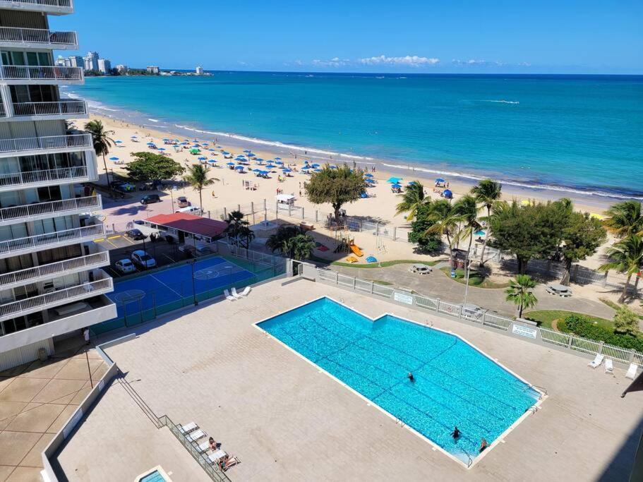 Coral Beach Studio W/ Ocean View San Juan Exterior foto